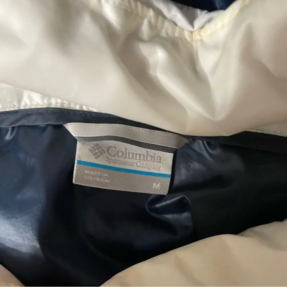 Columbia Lightweight Full Zip Windbreaker Jacket